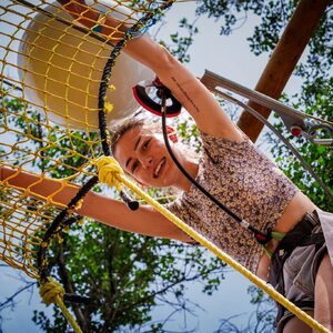 Accrobranche: A perched adventure at Water Glisse