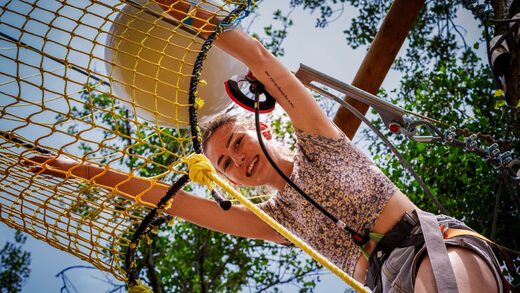 Accrobranche: A perched adventure at Water Glisse