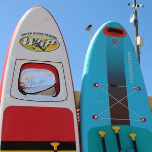 Stand Up Paddle: Balance on the water