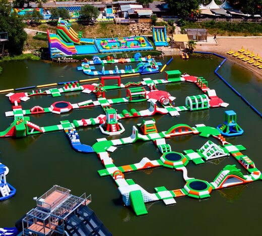 Parc aquatique XXL sur 3 niveaux différents